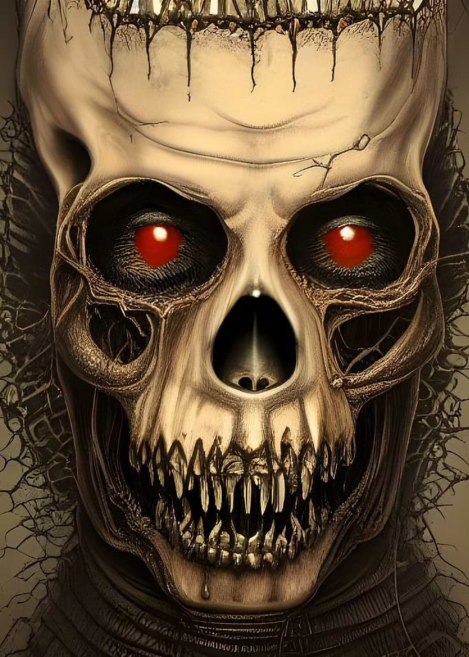 Skull Mask Monster