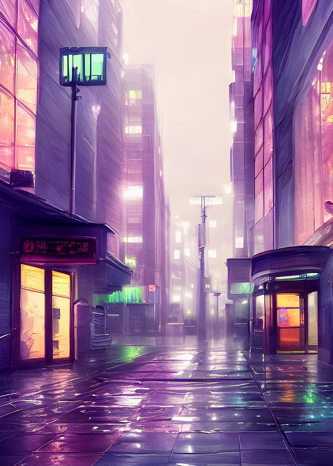 Lofi City In the Rain