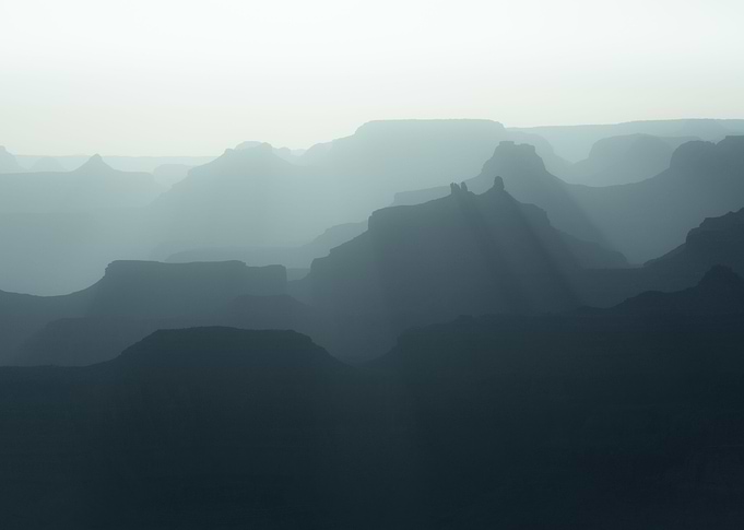 Blue Grand Canyon