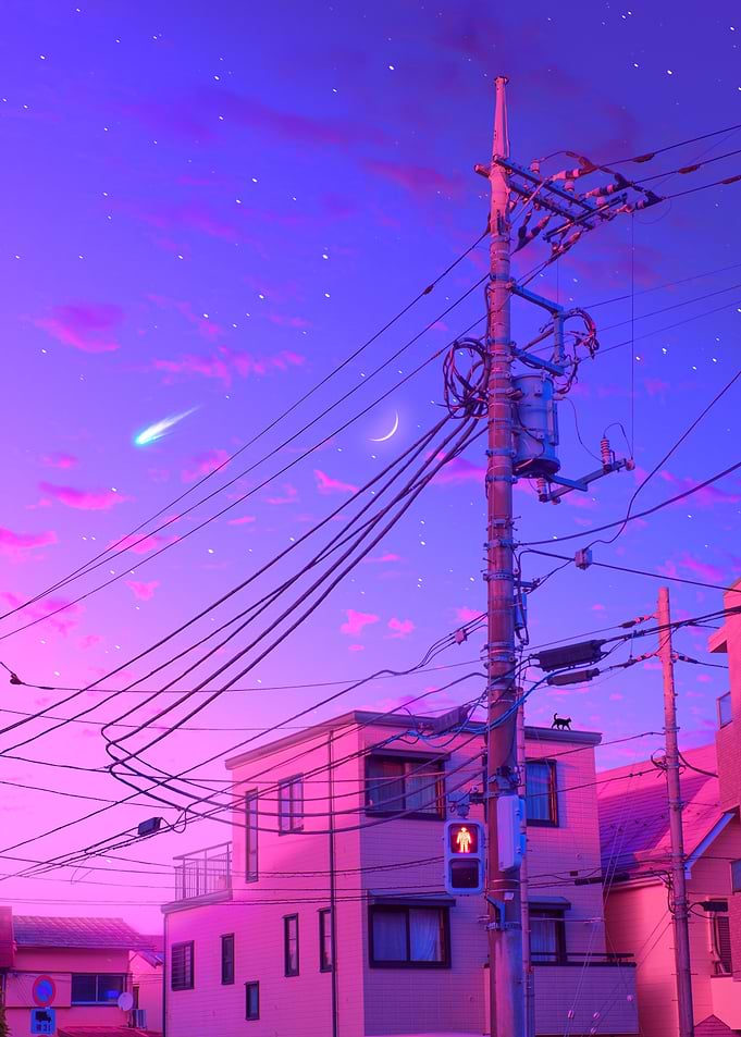 Soft Morning in Japan