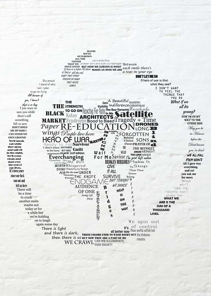Rise Against Typographic