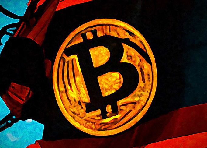 Bitcoin Flag BTC