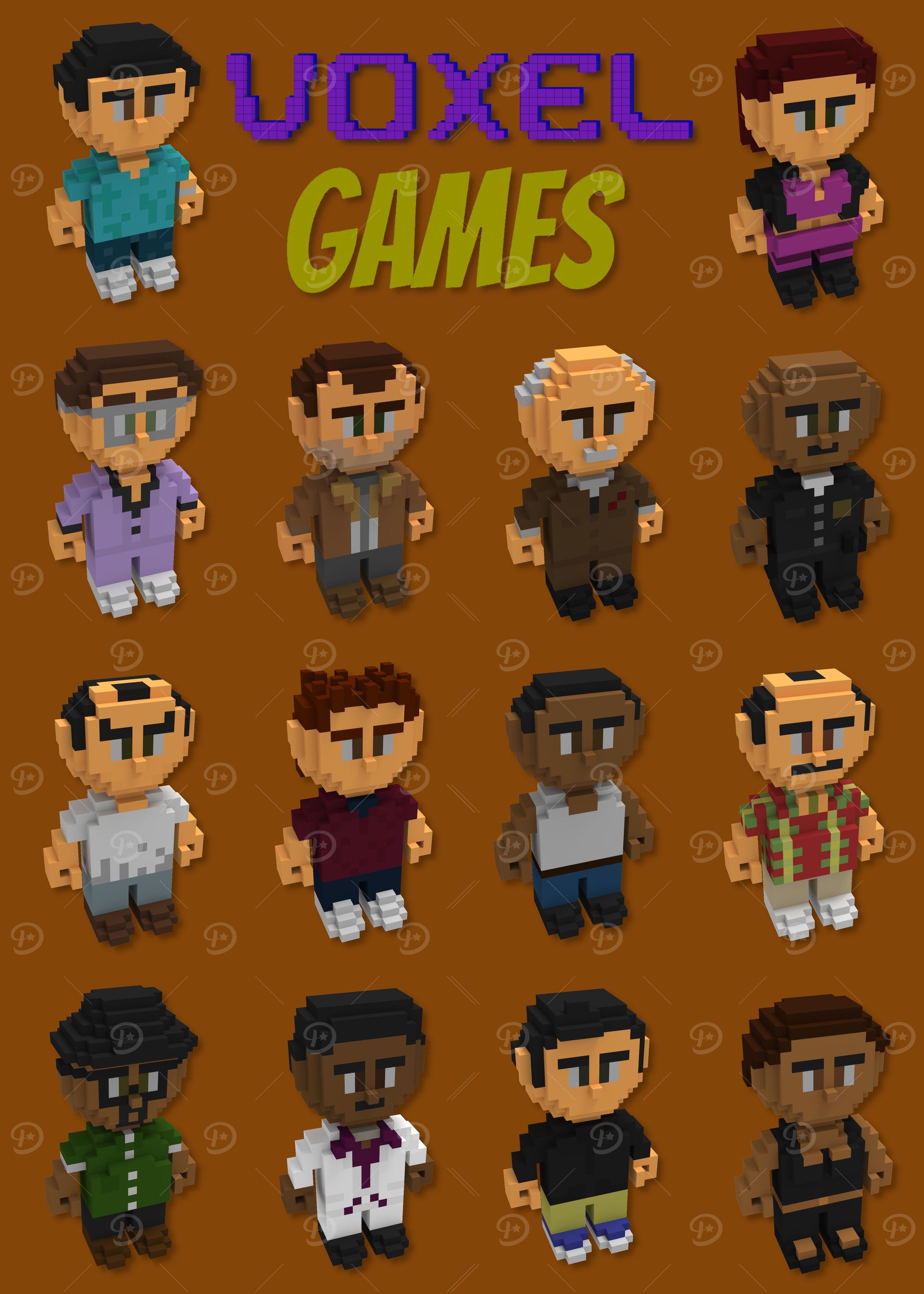 Game characters volume 1