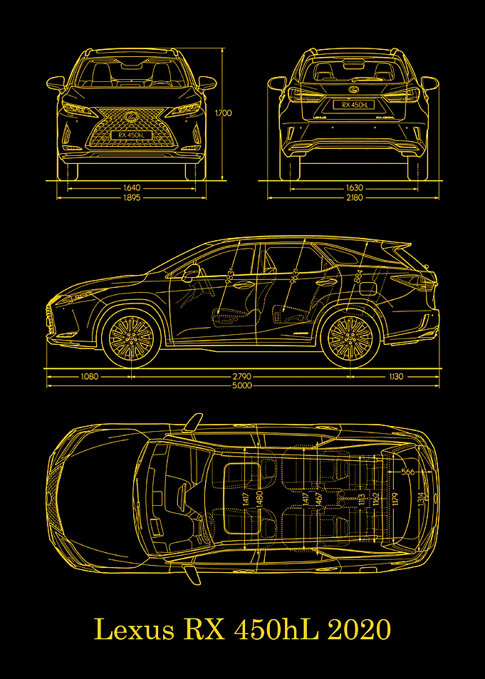 lexus RX 450 hL 2020
