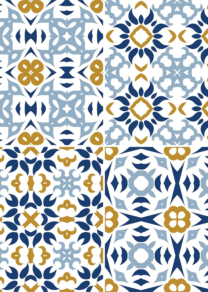 Mediterranean BlueTile 110