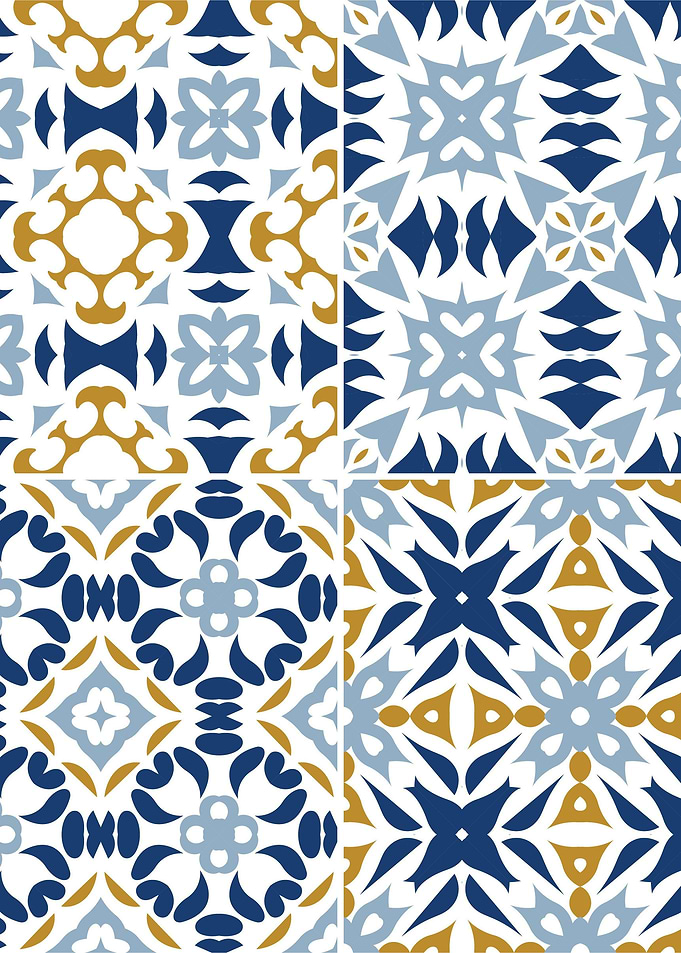 Mediterranean BlueTile 107