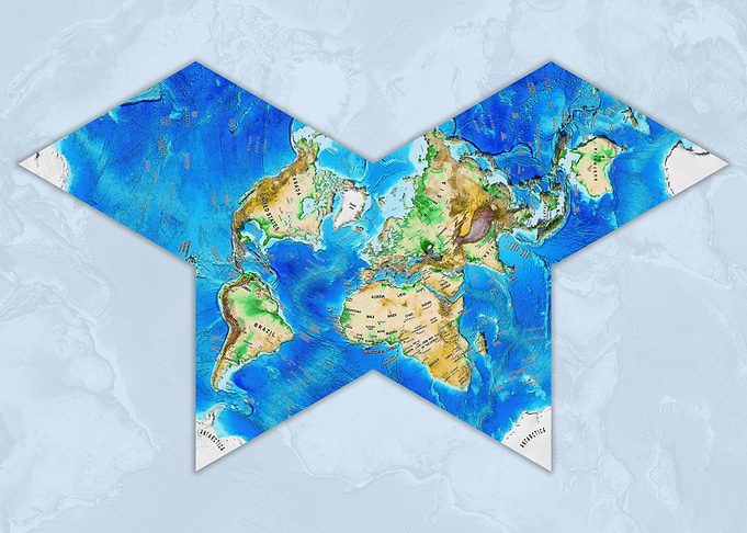 Physical World Map