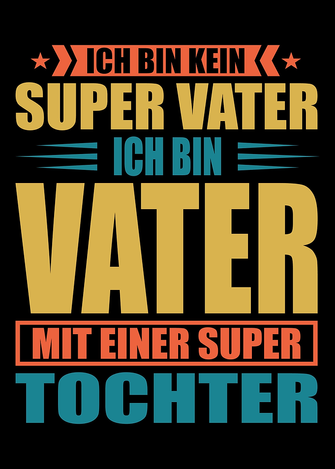 Papa Tochter Vater Super