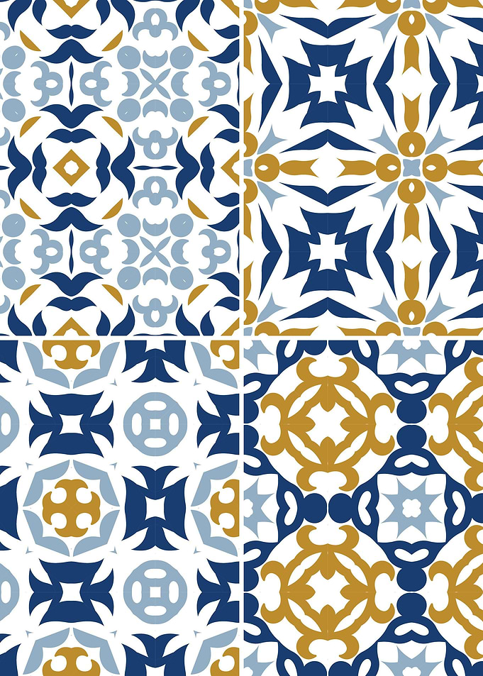 Mediterranean BlueTile 108