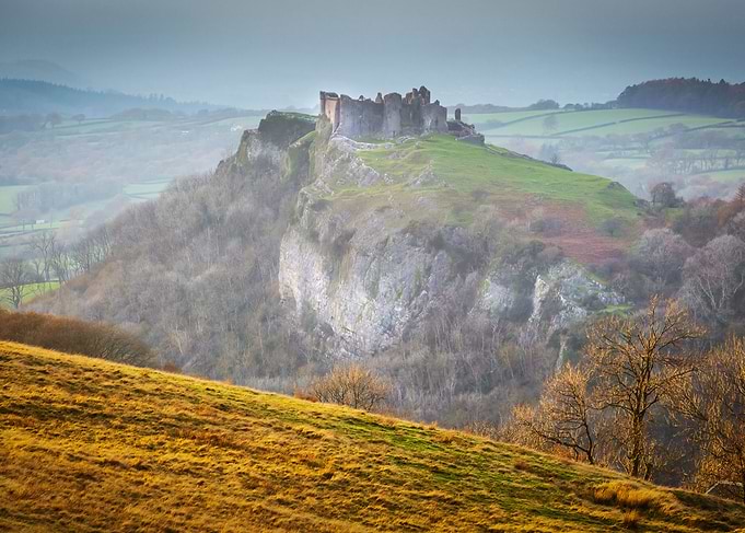 Autumn at Carreg Cennen