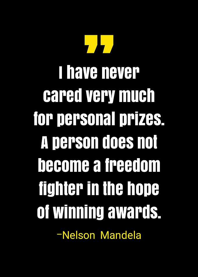Nelson Mandela quote