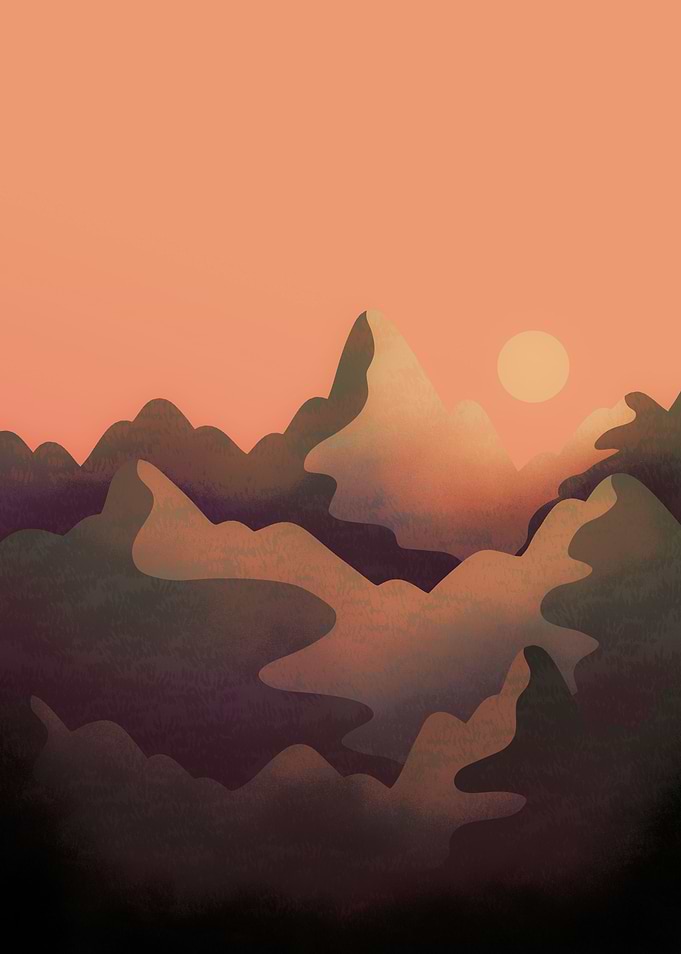 A morning mountain