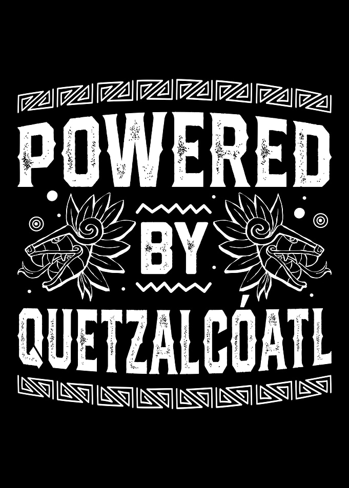 Funny Quetzalcoatl Aztec