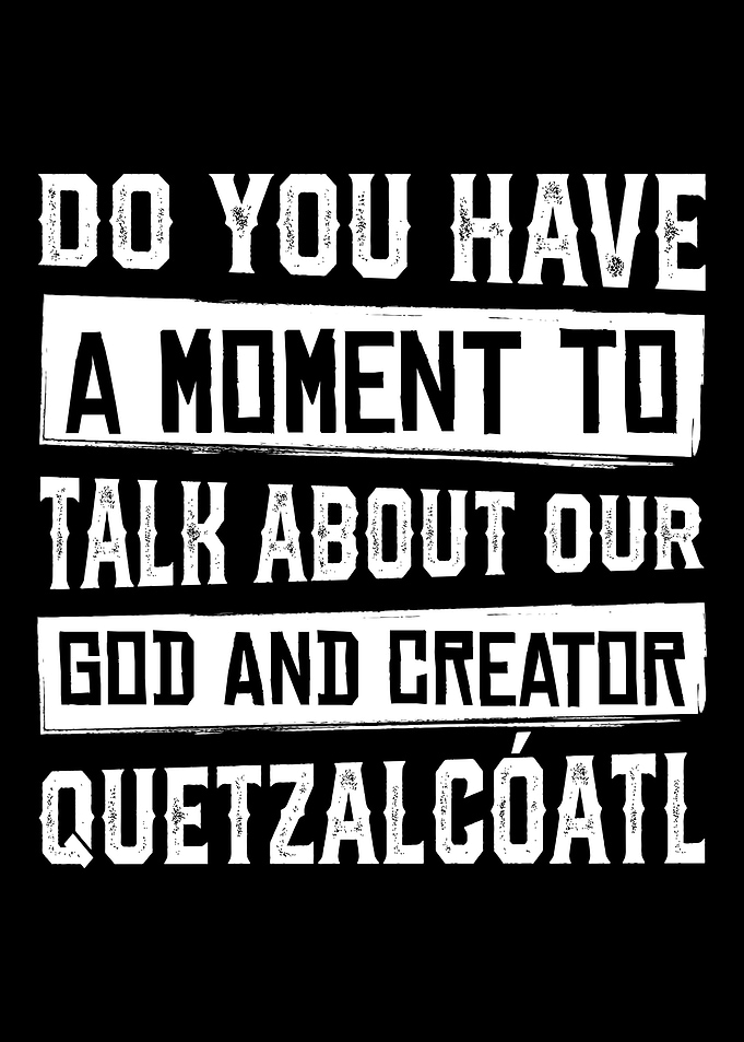 Funny Quetzalcoatl