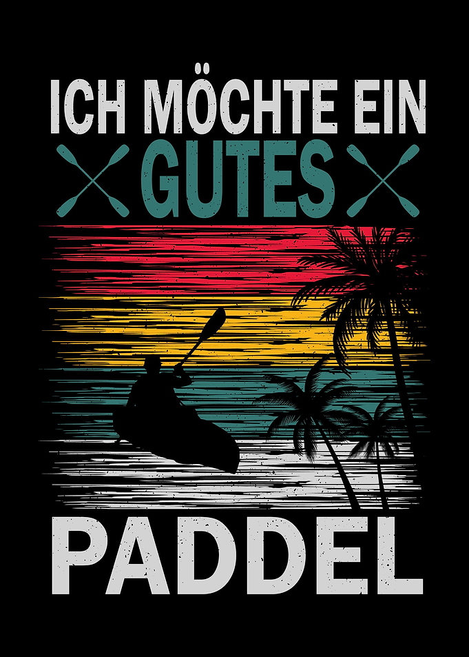Kanu Kajak Ich mchte ein