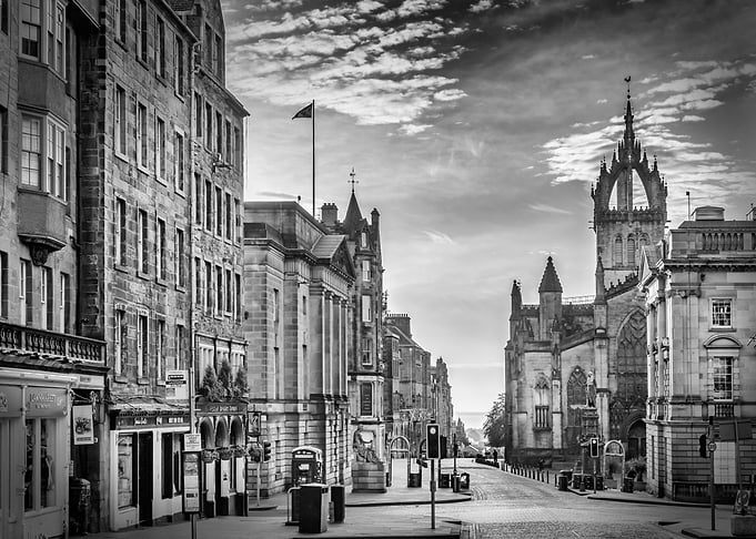 Royal Mile in Edinburgh