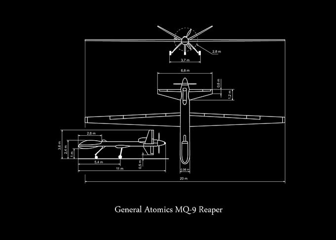 General Atomics MQ 9 Reape