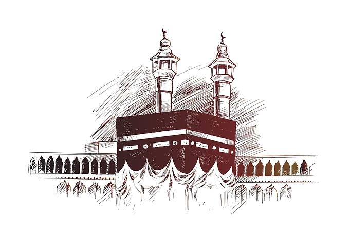 The Kaaba in Mecca