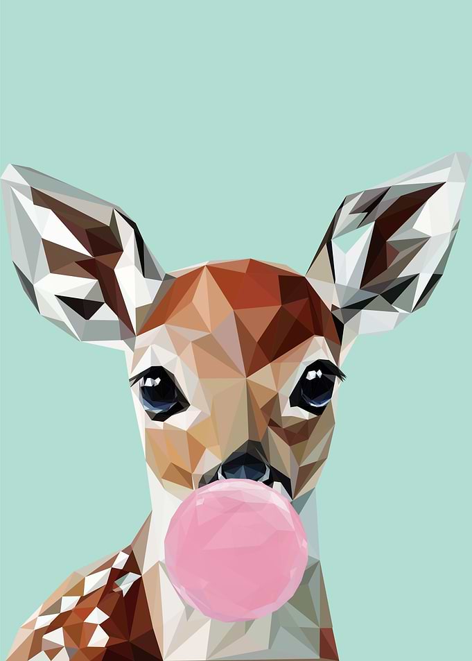 cute baby fawn