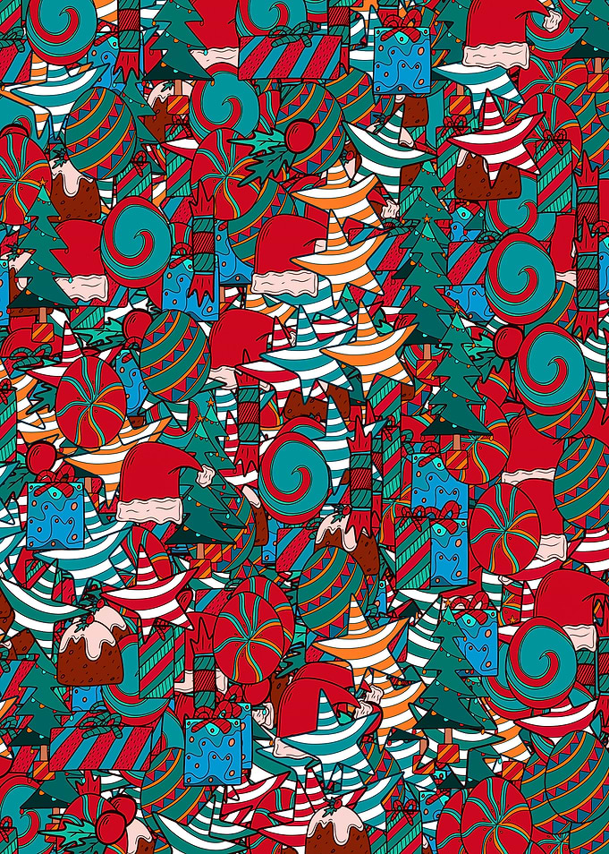 A Christmas pattern