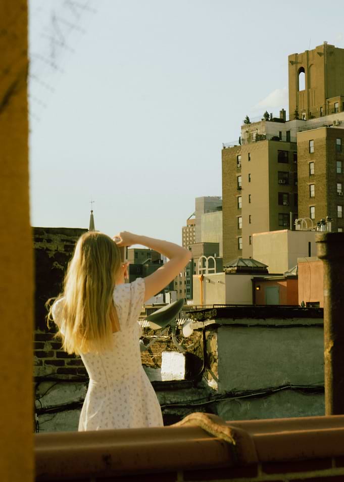 Shot of a shot in Brooklyn