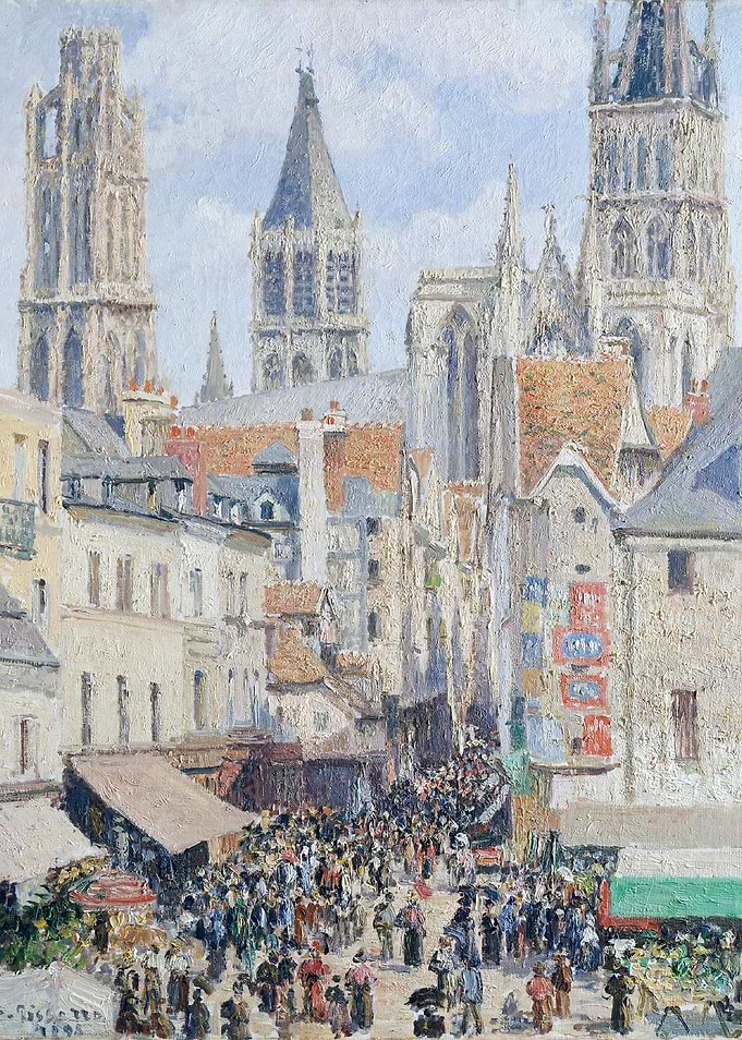 Grocery Street Rouen 1898