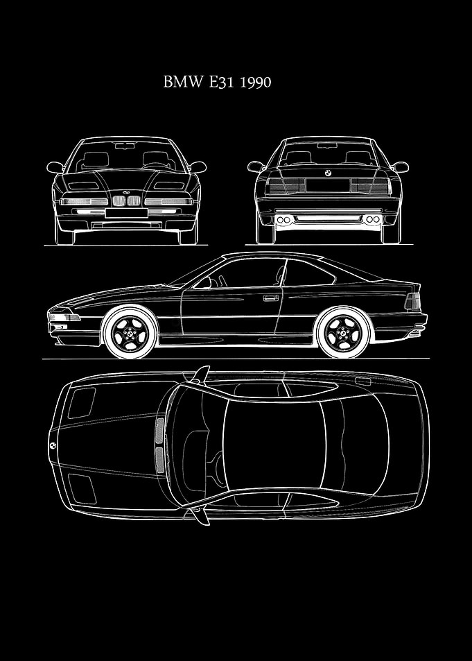 BMW E31 1990
