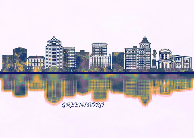 Greensboro Skyline