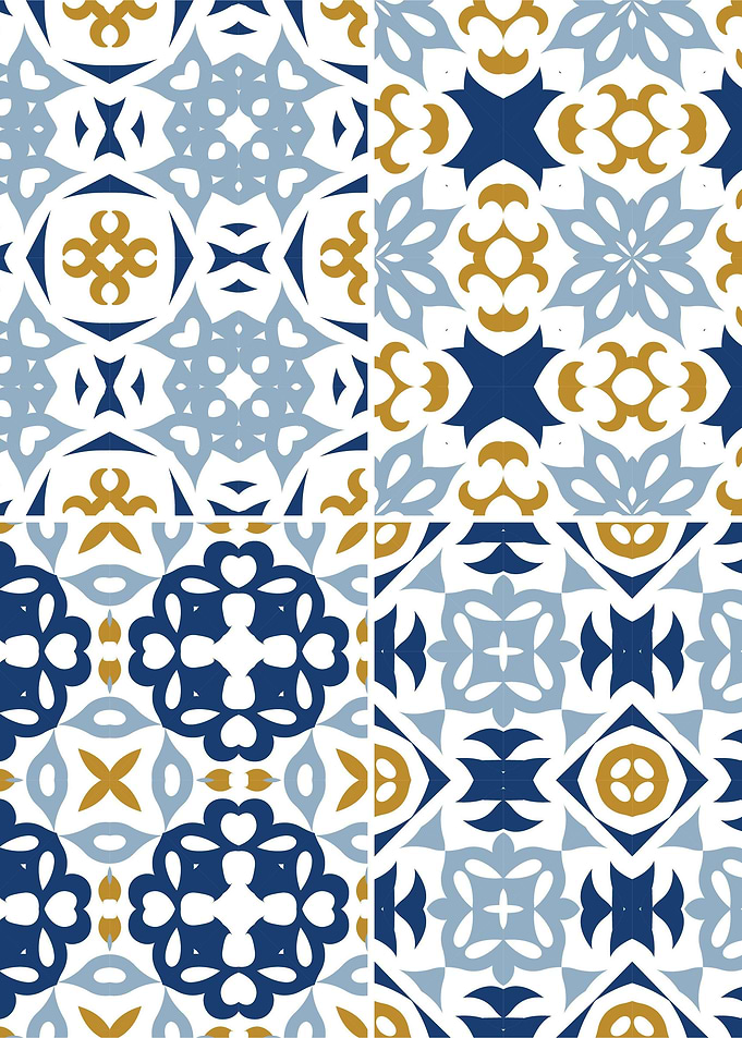 Mediterranean BlueTile 111