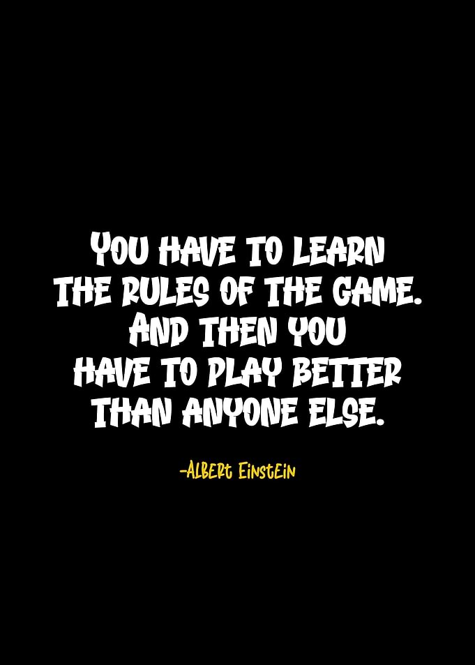Albert Einstein quotes