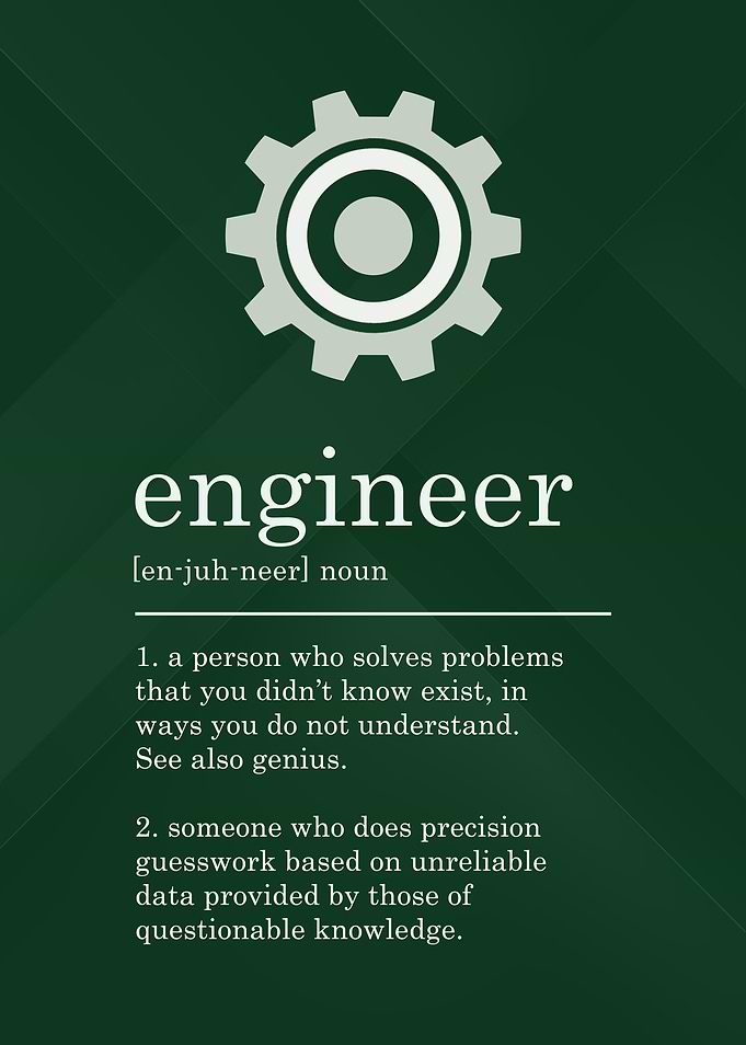 Funny Engineer Definition