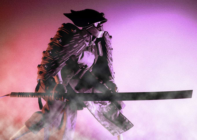 Armed warrior