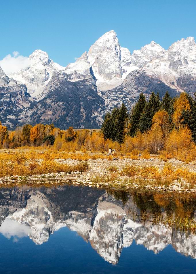 Mountain in the Lake