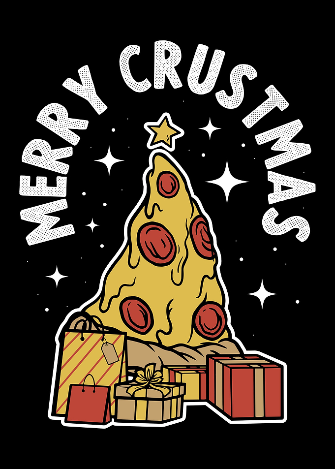 Pizza Christmas Tree