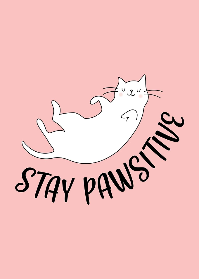 Inspirational Cat Art Cute