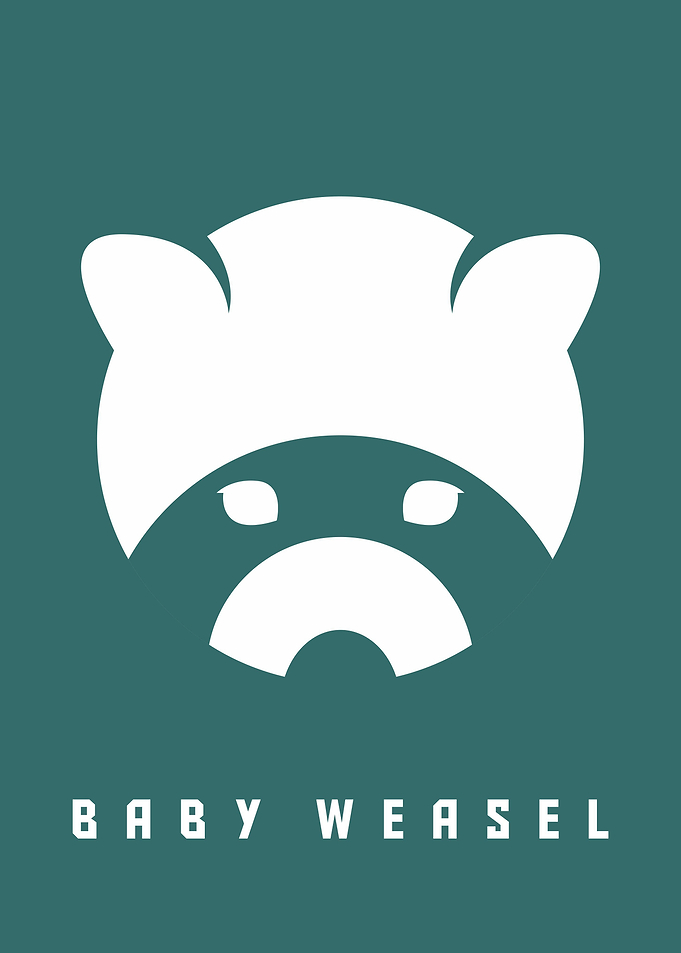 Baby Weasel Monoline Pets