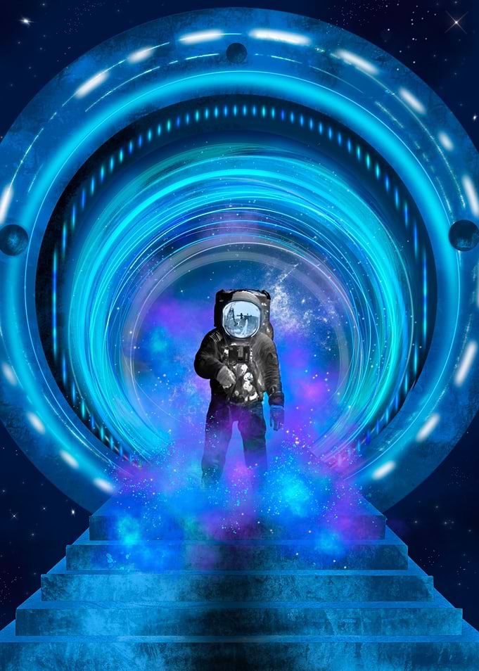 Blue portal