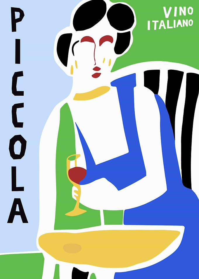 French Wine Poster