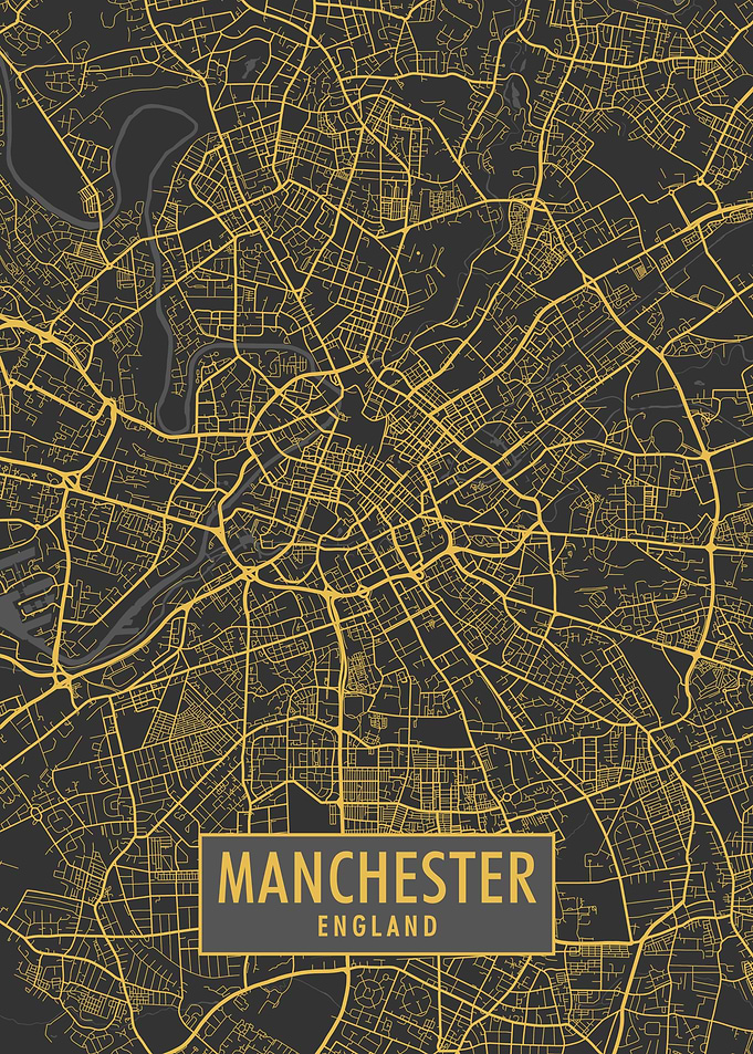 Manchester map
