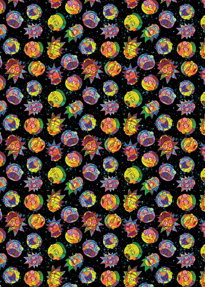 Rick and Morty Pattern