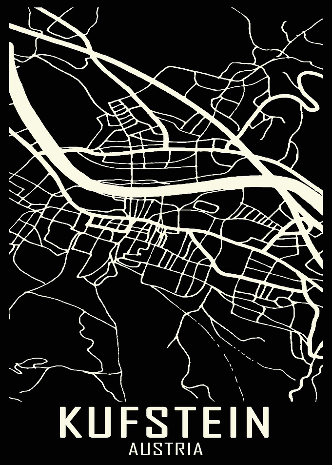Kufstein Austria City Map