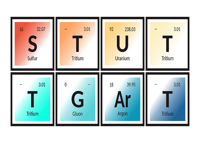 Stuttgart Periodic Table