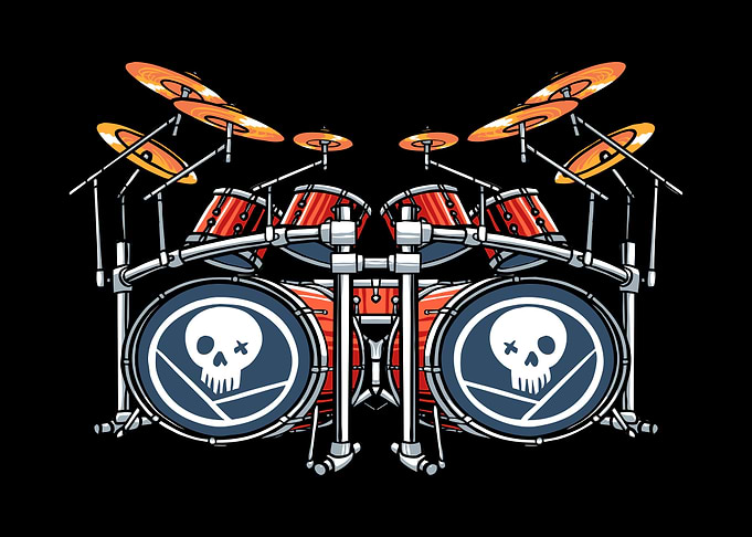 The drum set