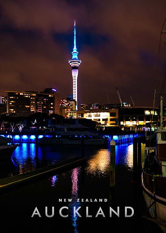 Auckland in Night