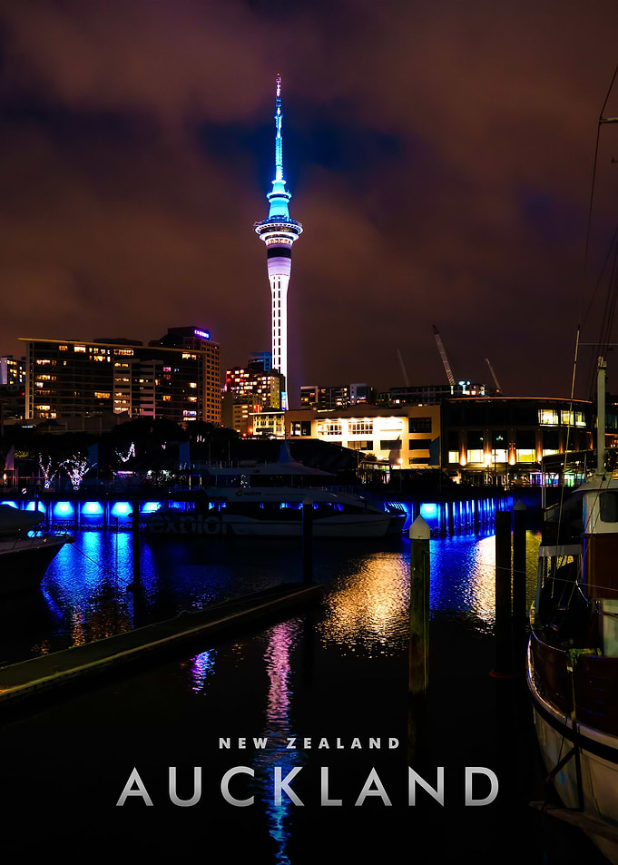 Auckland in Night