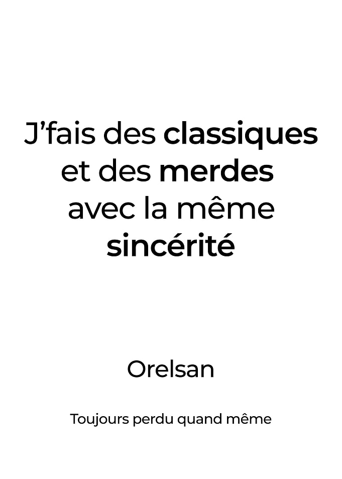 Orelsan CivilisationPerdue