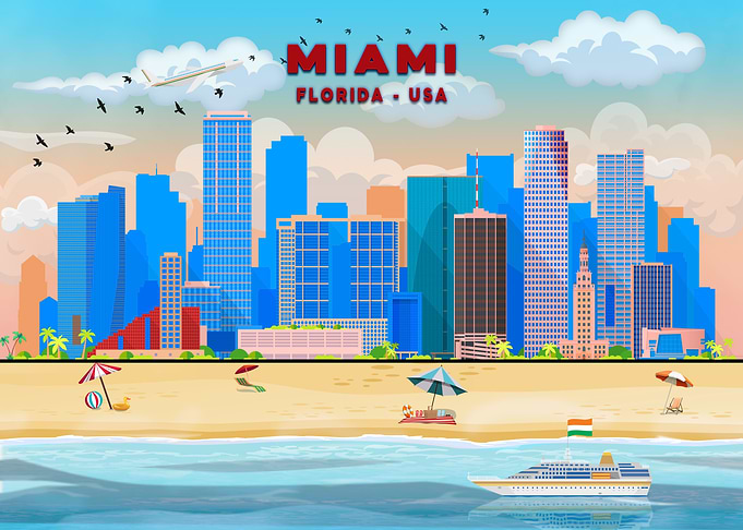 Travel Miami Florida USA