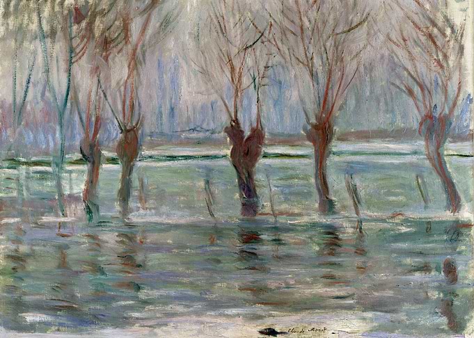 flood waters by Monet