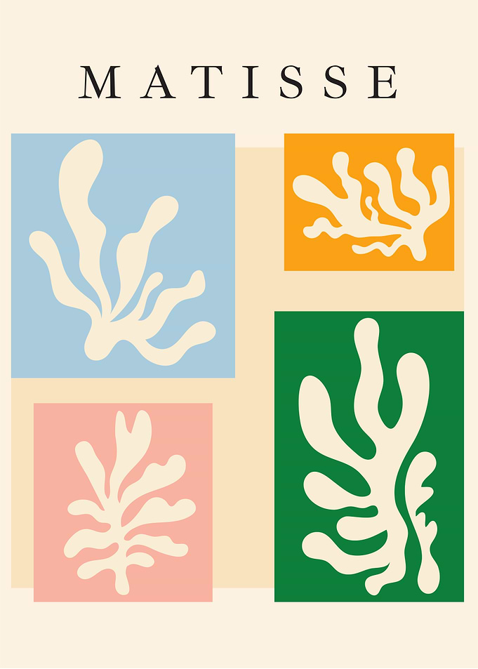 Matisse Abstract Pastel