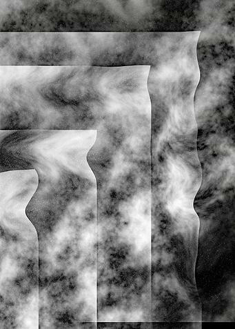 Clouded paper